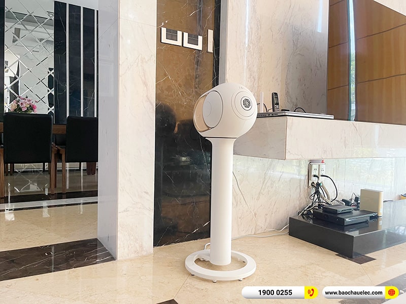 Lắp đặt bộ loa Devialet Phantom I 108DB Opera de paris 212tr cho anh Thành tại Hải Phòng