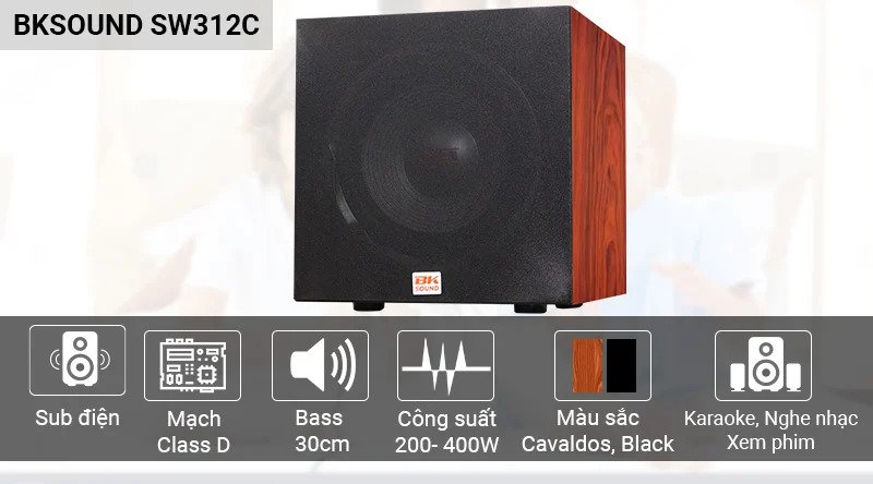 Loa sub điện BKSound SW 312 C
