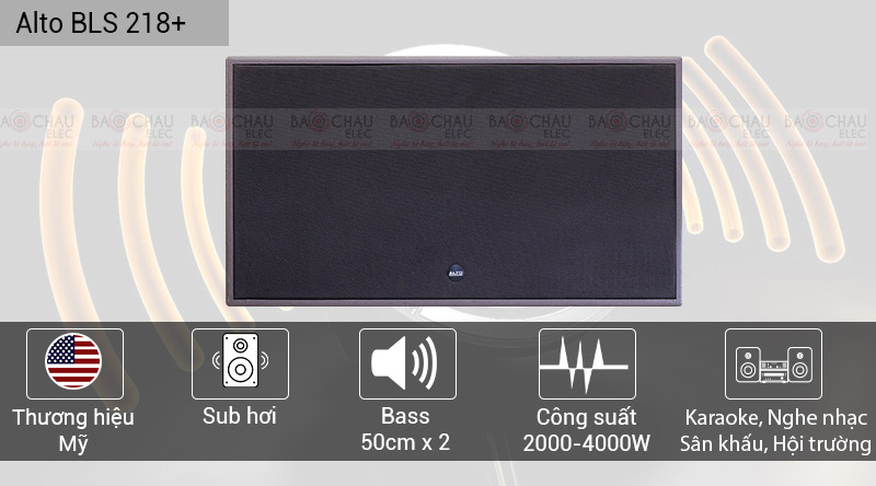 Loa sub Alto BLS 218+