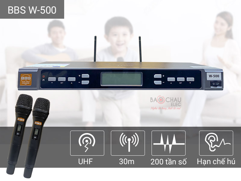 Micro không dây BBS W500