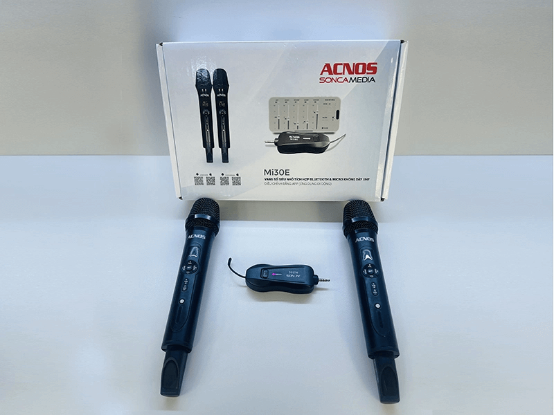 Micro liền vang số Acnos Mi30E