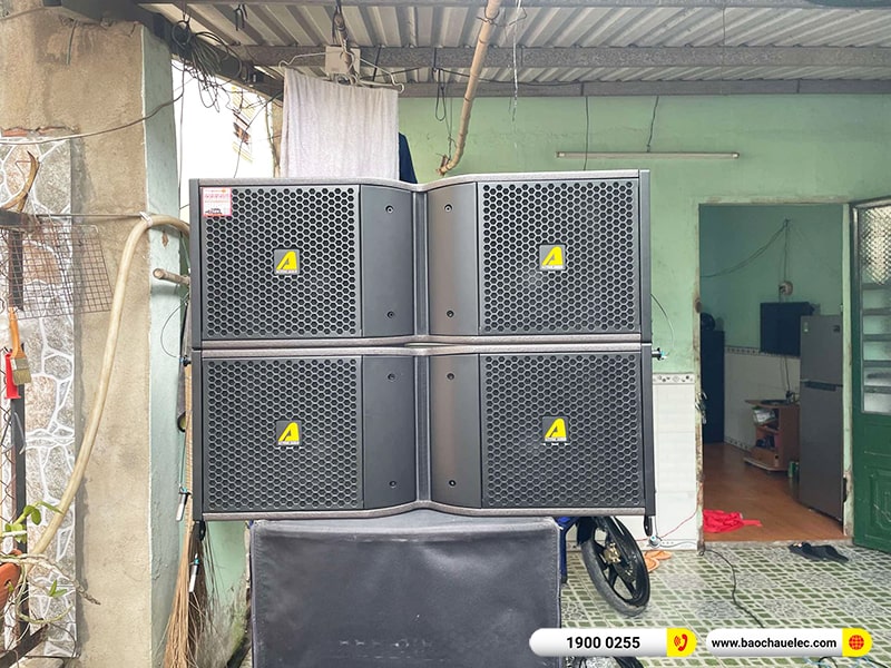Nâng cấp dàn Line Array Actpro sự kiện, đám cưới hơn 67tr cho anh Hoàng Anh tại Đồng Nai