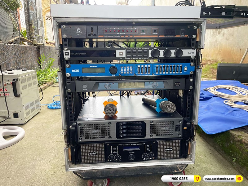 Nâng cấp dàn Line Array Actpro sự kiện, đám cưới hơn 67tr cho anh Hoàng Anh tại Đồng Nai