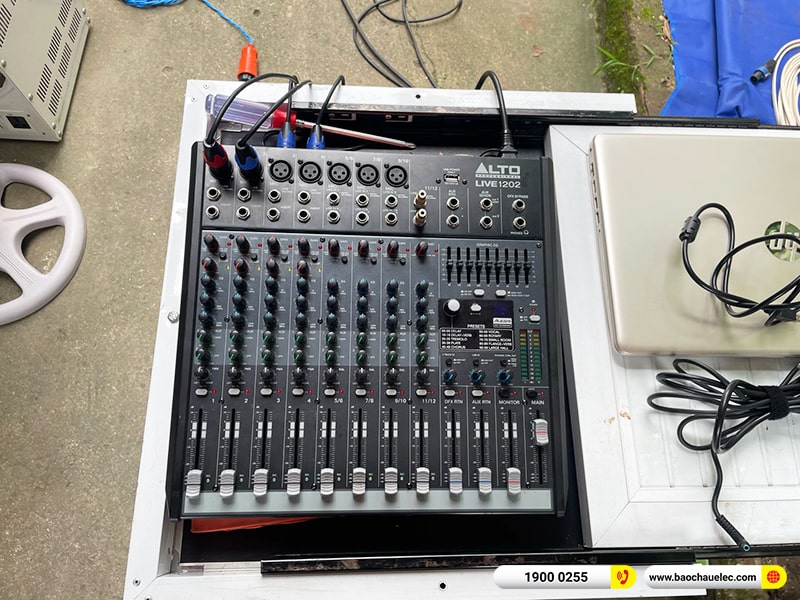 Nâng cấp dàn Line Array Actpro sự kiện, đám cưới hơn 67tr cho anh Hoàng Anh tại Đồng Nai