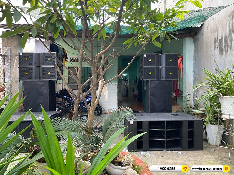 Nâng cấp dàn Line Array Actpro sự kiện, đám cưới hơn 67tr cho anh Hoàng Anh tại Đồng Nai