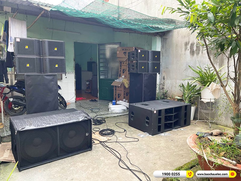 Nâng cấp dàn Line Array Actpro sự kiện, đám cưới hơn 67tr cho anh Hoàng Anh tại Đồng Nai