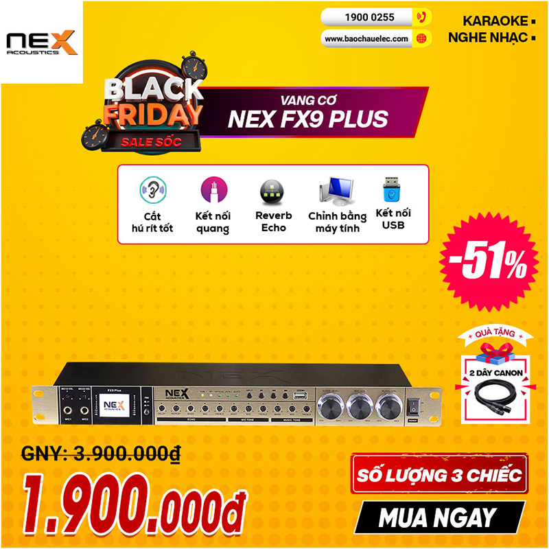 Bảo Châu Elec siêu sale Black Friday trong 07 ngày, giảm SÂU lên tới 76% toàn bộ sản phẩm