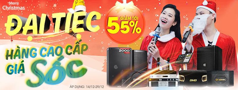 Bảo Châu Elec giảm đến 55% các thiết bị âm thanh chính hãng