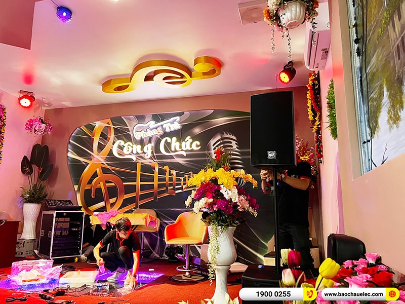 Lắp đặt dàn âm thanh trị giá 450tr cho Phòng trà Công chức tại Vũng Tàu