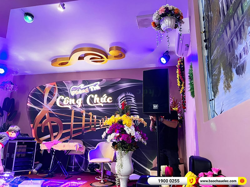 Lắp đặt dàn âm thanh trị giá 450tr cho Phòng trà Công chức tại Vũng Tàu