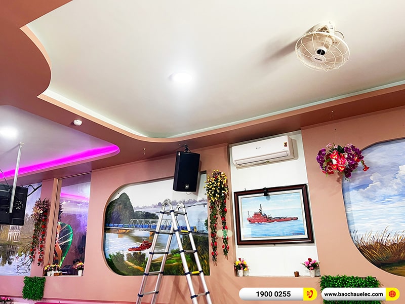 Lắp đặt dàn âm thanh trị giá 450tr cho Phòng trà Công chức tại Vũng Tàu