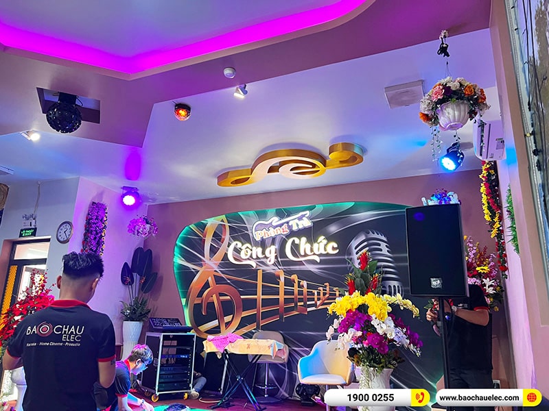 Lắp đặt dàn âm thanh trị giá 450tr cho Phòng trà Công chức tại Vũng Tàu