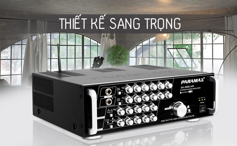 Amply Paramax SA-888 Air New thu hút người dùng ngay từ cái nhìn đầu tiên