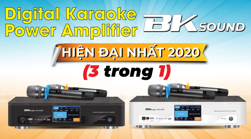 Siêu phẩm Digital Karaoke Power Amplifier của BKSound chính thức lộ diện