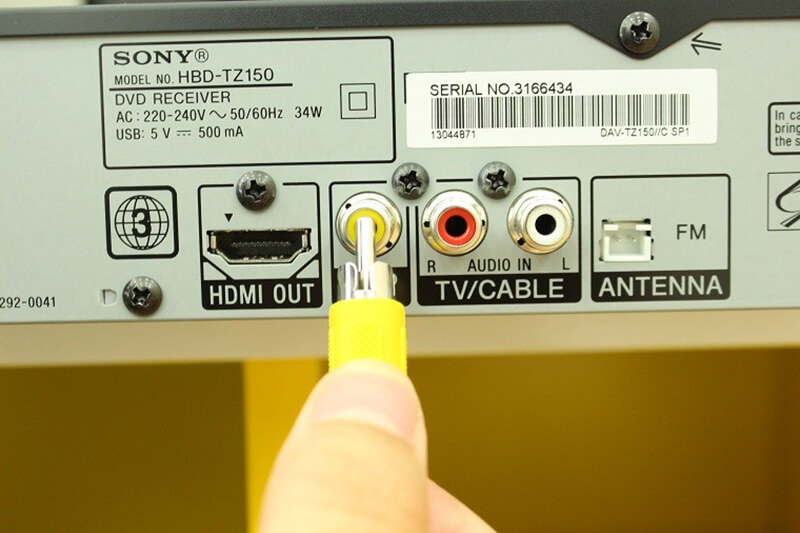 cách kết nối dàn âm thanh 5.1 với tivi