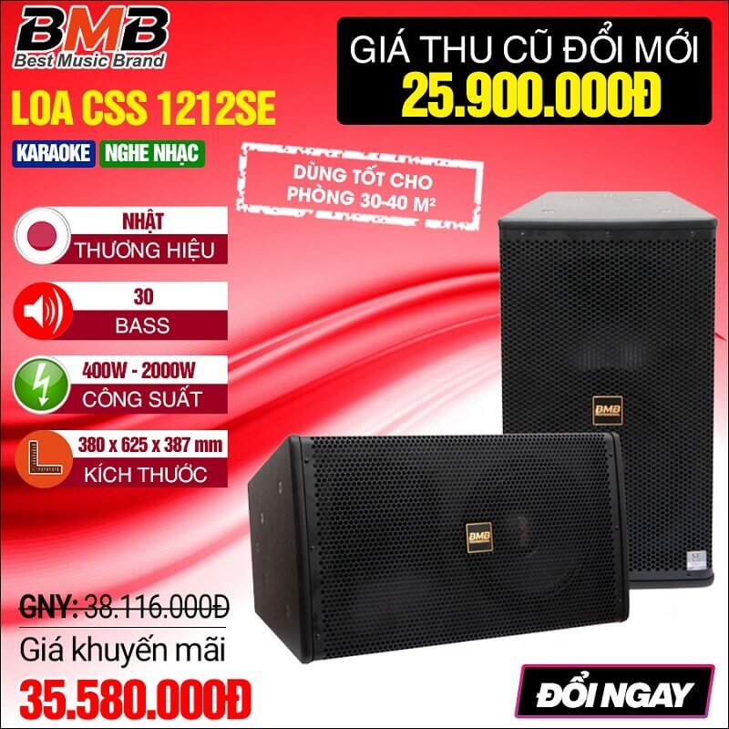 Đổi loa cũ - Lên đời loa mới full Mỹ, Nhật độc nhất trong năm