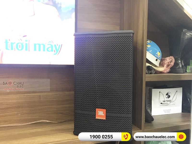 Dàn karaoke của gia đình anh Huy