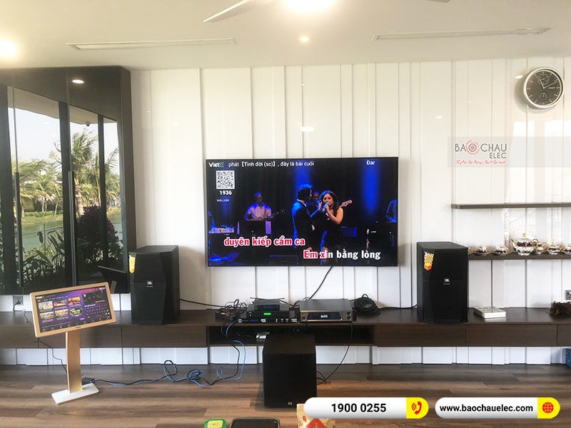 Dàn karaoke của gia đình anh Tuyến