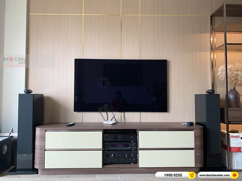 Dàn nghe nhạc của gia đình anh Sinh