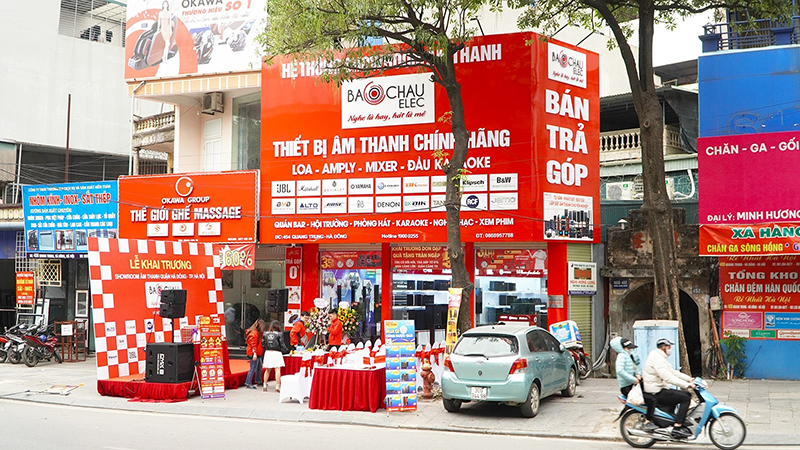 Giới thiệu showroom Bảo Ch&acirc;u Elec