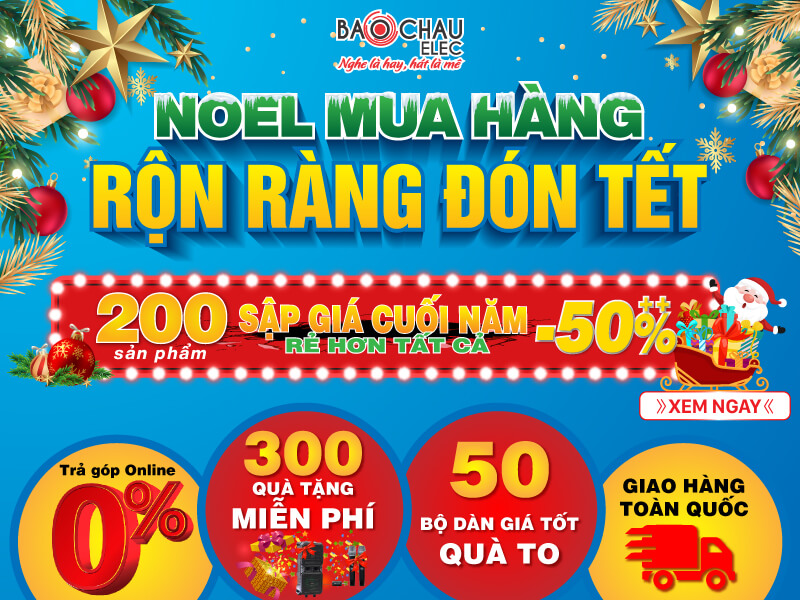 khuyến mại giảm giá noel cuối năm 2021