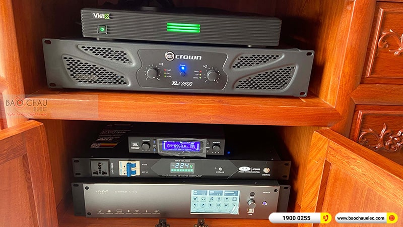 Lắp đặt dàn karaoke cao cấp cho cô Ngoan tại Quảng Ninh