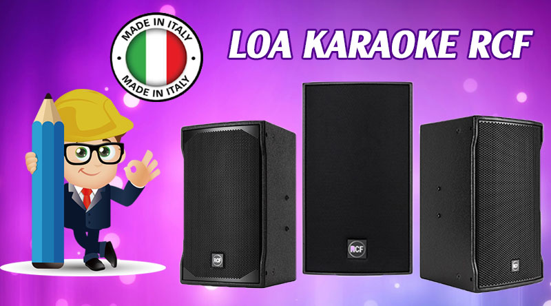 Loa karaoke RCF chính hãng, giá sốc