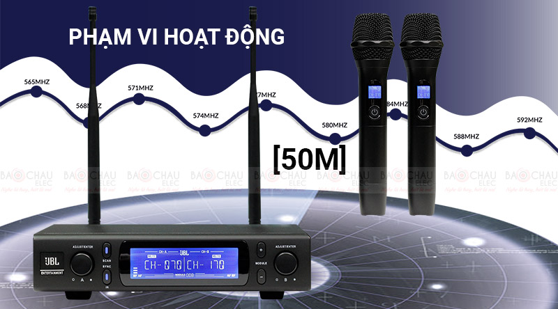 micro không dây jbl vm300