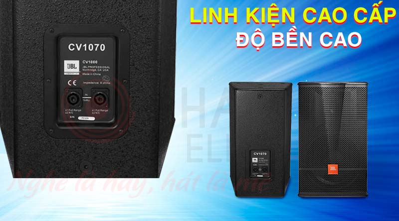 JBL CV1000 - Series được tạo nên từ nguồn linh kiện cao cấp