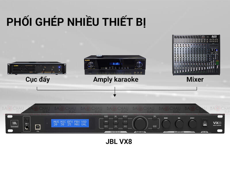 Vang số JBL VX8