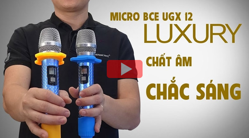 Micro không dây BCE UGX12 Luxury