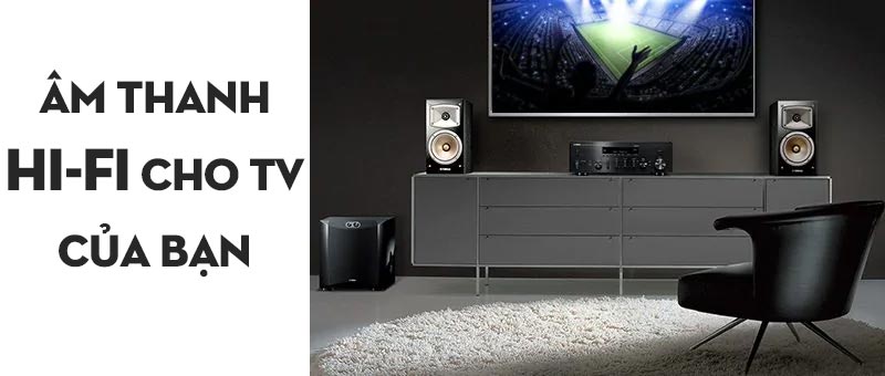 Amply Yamaha R-N803 Âm thanh Hi-Fi cho TV của bạn