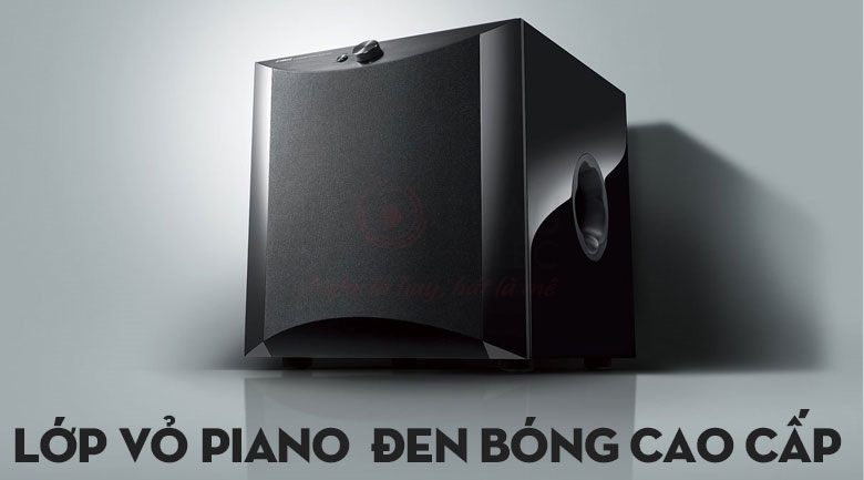 Lựa chọn ba lớp vỏ hoàn thiện bao gồm màu Piano của Loa Yamaha NS-SW1000 (Piano Black)