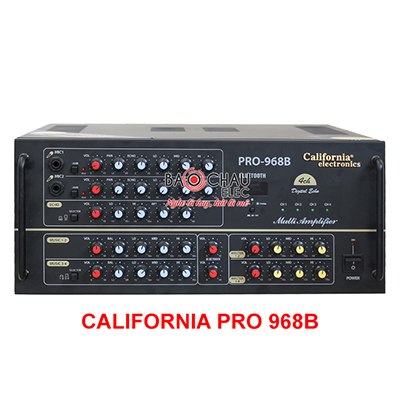 Amply Karaoke California Pro 968B Bluetooth