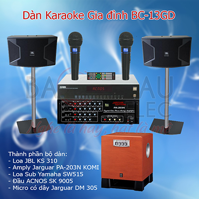 Dàn karaoke gia đình BC-13GD