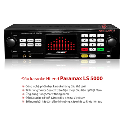 Đầu Karaoke Paramax LS5000 3TB