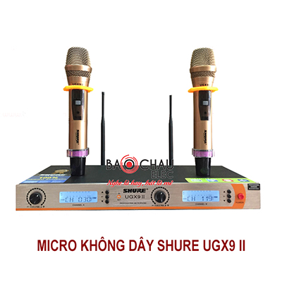Micro không dây Shure UGX9 II