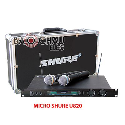 Micro Shure U820