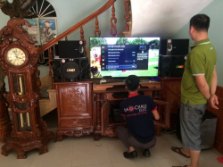 Lắp dàn karaoke gia đình anh Hợp (Yên Thế - Bắc Giang)
