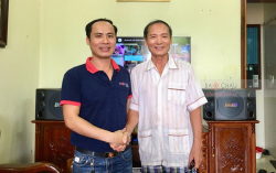 Lắp đặt dàn karaoke cho anh Thắng - Hồng Bàng Hải Phòng 