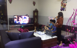 Lắp đặt dàn karaoke gia đình anh Linh - Cẩm Lệ Đà Nẵng