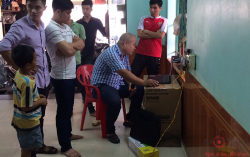 Lắp đặt dàn karaoke gia đình cho anh Hùng tại Việt Yên - Bắc Giang