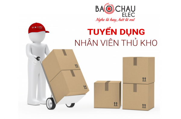 Tuyển nhân viên thủ kho tháng 8/2017