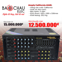 Amply Karaoke California pro 606E Nhật Hoàng