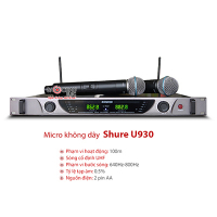 Micro không dây Shure U930