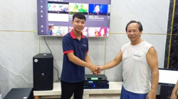 Lắp đặt bộ dàn karaoke VIP cho gia đình chị Linh (Q12-TP.HCM)