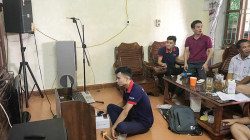 Lắp đặt dàn karaoke gia đình cao cấp của anh Bích (Vĩnh Phúc)