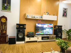 Lắp đặt dàn karaoke gia đình cô Trâm  tại Tam Kỳ Quảng Nam