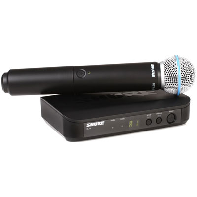Bộ micro không dây Shure BLX24A/B58 (1 mic)