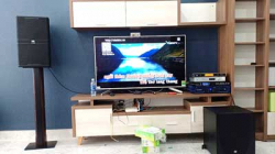 Lắp đặt dàn karaoke cực hay cho gia đình Cô Vân tại Tân Phú (TP.HCM)